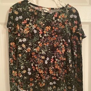 3 for $25 long sleeve ruffle tee